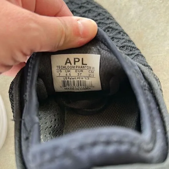 APL Women's TechLoom Phantom Propelium Sneakers Black Women’s Size 7 - Picture 6 of 12